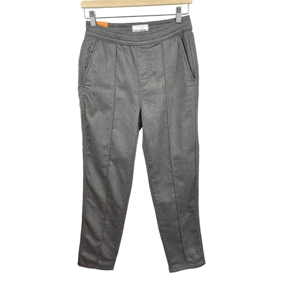 NEW DU/ER Womens Grey Seamed Stretch Jogger Size XS - Picture 2 of 9